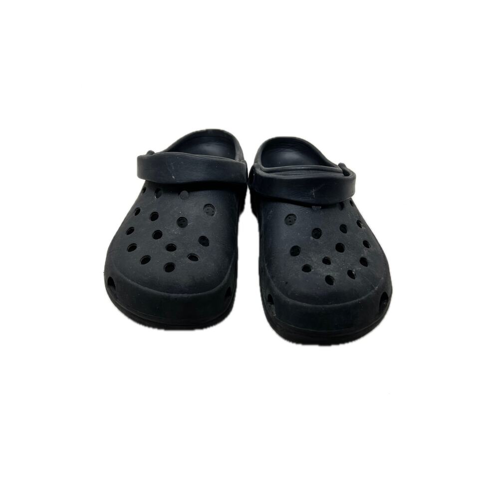 Time and True Charcoal Gray Clogs Mens 10 Womans 12